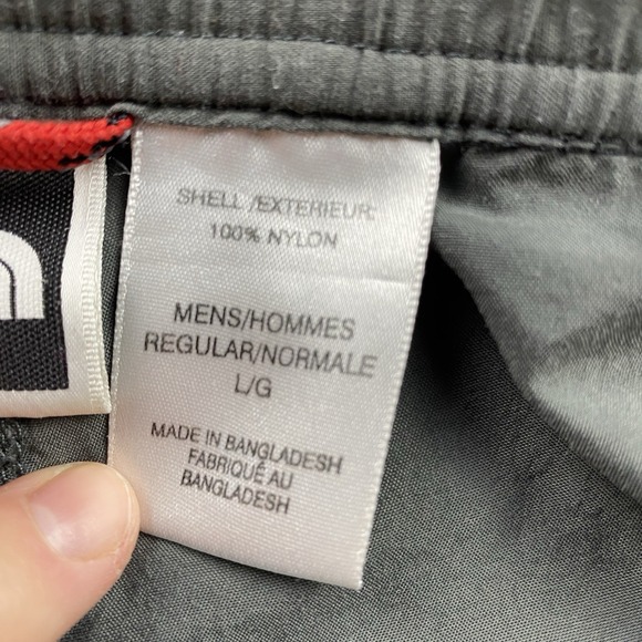 The North Face Hiking Cargo Pants Mens Large Gray Nylon Mid Rise - Picture 8 of 14